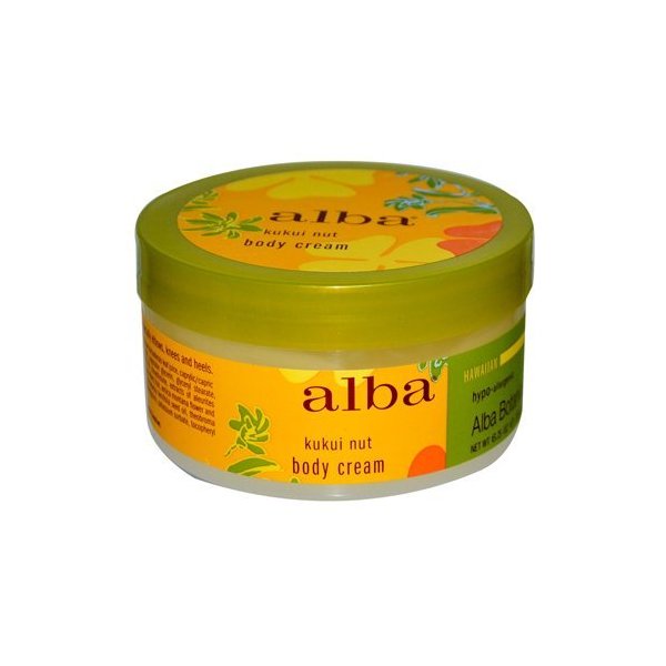 Alba Botanica Kukui Nut Body Cream, 6.5 Ounce (Multi-Pack)