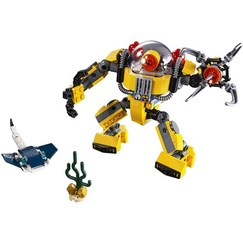 LEGO Creator 3in1 Underwater Robot 31090 Building Kit (207 Pieces)