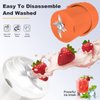 Portable Blender, 10 oz Mini Personal Blender for Smoothies, Fruits, and Veggies with Rechargeable USB, Easy to Clean suitable for Traveling or Camping