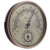 Brannan Thermometer Hygrometer Gilt Dial - Analog Hygrometer and Thermometer Dial for Home, Office, Garden, Greenhouse or Conservatory Thermo Hygrometer Humidity Meter