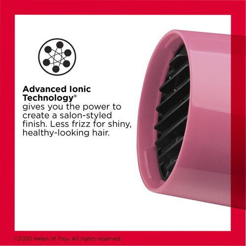 Revlon 1875W Lightweight Hair Dryer | For Easy Smooth Styling (Pink)