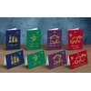 Better Office Products 50 Pack Religious Christmas Cards with Embossed Gold Foil Accents, 5" x 7", High Gloss, Gold Foil Interior Greeting, with 50 Envelopes, 50 Count Boxed Assortment