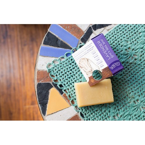 Goat Milk Soap - Handmade All Natural Soap for Sensitive Skin by SerenityGoats (Lavender, 3 Pack)