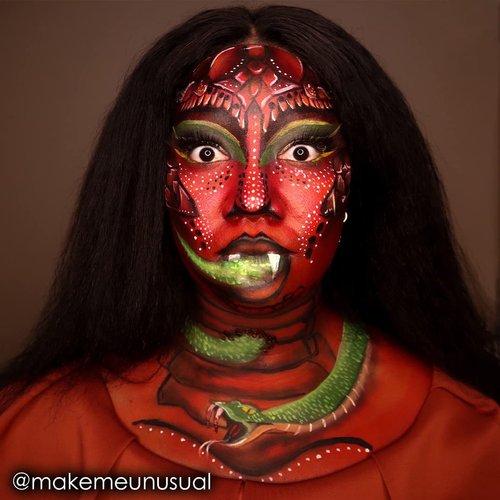 Mehron Makeup CreamBlend Stick | Face Paint, Body Paint, & Foundation Cream Makeup | Body Paint Stick Perfect for Halloween Makeup .75 oz (21 g) (Red)