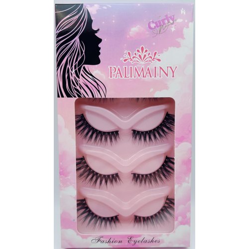 Palimainy Natural Look False Eyelashes, Wispy Style for Stunning Beauty, Lightweight and Comfortable, Enhance Your Eyes with Beautifully Natural-Looking Lashes!