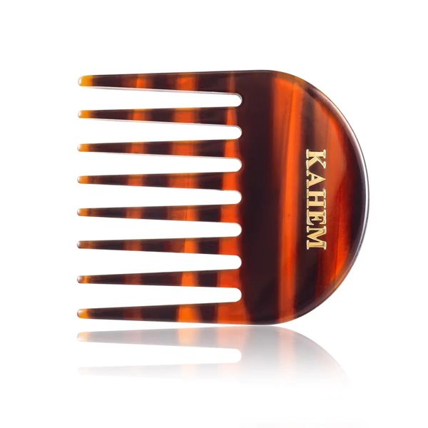 KAHEM Handmade Wide Tooth Comb for curly hair.Small Wide Tooth Comb for Long and short Hair Detangler Comb For Wet and Dry. Professional hair cutting combs-3.14Inch