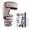 Doctor Developed Strengthening & Stabilizing Hip Brace for Men & Women - Hip Brace for Sciatica Pain Relief - Compression Wrap for Hip Pain - Hip Support Brace - With Medical Handbook (S/M, Pink)