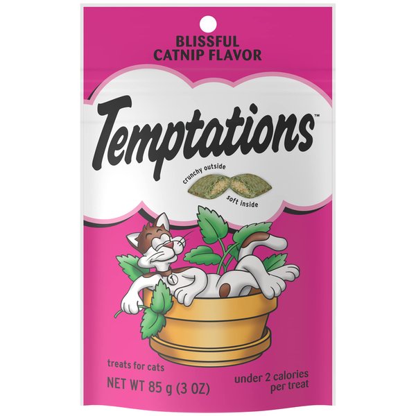 Whiskas Temptations Blissful Catnip Treats, 3 oz
