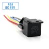 uxcell 3pcs JD-2912 5 Pin DC 48V 40A Universal Car Vehicle Motor Fuse Relay Switch Power with Harness