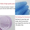 ZMD 36PCS Self Grip Small Hair Curlers, Heatless Roller with Comb Hair Roller for Blowout Salon Hairdressing Home Curlers DIY Hiar Styles for Women Medium Short Thin Hair (0.8Inch)