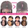 Tascal 5x5 Bob Wig Human Hair Straight Bob Lace Closure Wigs Human Hair 5x5 Short Bob Wigs for Black Women 150% Density Transparent Glueless Wigs Human Hair Pre Plucked with Baby Hair (12 Inch)