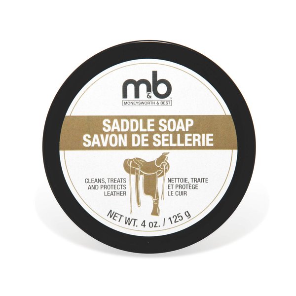 Moneysworth & Best Saddle Soap Tub, 4-Ounce