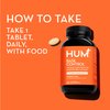 HUM Base Control - Daily Women's Multivitamin & Minerals Supplement with B Complex, Vitamin C, 22 Micro-Nutrients + Iron & Biotin to Support Pre-Menopause Women - Non-GMO & Gluten-Free (30 Tablets)