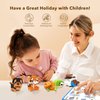 Kimiangel Party Favors for Kids, 12 Pack Mini Animals Building Blocks Sets for Goodie Bags, Prize Box Toys for Kids, Fillers, Prizes, Christmas Birthday STEM Educational Brick Kits(1222 Pcs)