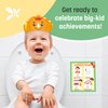 Potty Training Chart for Toddlers, Dinosaur Design Reward Chart - 194 Cool Stickers, 2 Fun Crowns, Motivational Certificate, Bonus Instruction Cards, Booklet & Erasable Pen for Boys and Girls