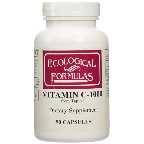 Ecological Formulas - Vitamin C-1000 from Tapioca 90 caps [Health and Beauty]