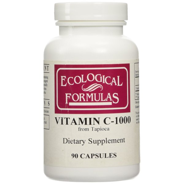 Ecological Formulas - Vitamin C-1000 from Tapioca 90 caps [Health and Beauty]