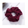 Scrunchies Hair Ties Soft Knitted Hair Bands Hair Scrunchie Holder Ponytail Scrunchy Hair Elastic for Women Ladies Cotton Scrunchy Medium Hair Accessories Black/White/Grey/Beige/Red (Soft Knitted