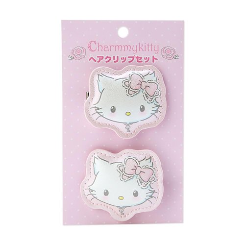 Sanrio 948888 Charmy Kitty Hair Clip Set (Heisei Character Ribbon)