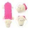 Hohopeti Dog Talking Toy Pet Squeaky Toys Stich Plush Silent Squeaker Dog Toy Dog Toothbrush Toy Dog Bite Sound Toy Dog Sound Toys Dog Toys Plush Bite Toys Emulsion Chew White Teether
