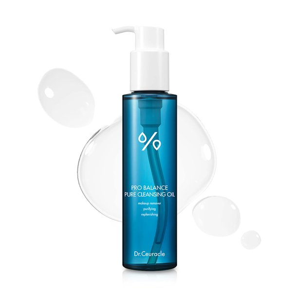 Dr.Ceuracle by leegeehaam Pro Balance Pure Deep Cleansing Oil (155 ml / 5.24 fl. oz.) - Mild and Quick Daily Makeup Remover Finished with Hydrating Skincare