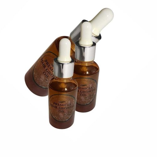 PREMICES HAIR GROWTH OIL Natural Hair Growth Oil Serum, Pure Hair Treatment. Hair Strengthening Growth Oil, Scalp Care Treatment, Hair Growth for Women & Men for ALL Hair Types 1 FL OZ