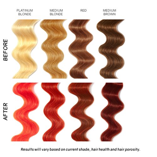 Overtone Daily Color Depositing Conditioner for Dyed & Natural Hair, 8oz Temporary Coloring with Shea Butter & Coconut Oil, Refresh Color & Prevent Fading, Vegan, Cruelty-Free, Orange for Brown