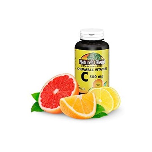 Chewable Vitamin C. Great tasting low sugar essential vitamin, does not promote tooth decay. 500mg, 60 Tablets.