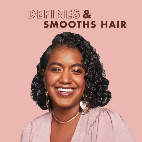 SheaMoisture Defining Styling Gel For Thick, Curly Hair Coconut and Hibiscus Paraben-Free Frizz Control Styling Gel 15 oz