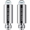 Funtery 2 Pcs Halogen Replacement Bulbs Compatible with Welch Allyn, 3.5v Lamp 06500-u Otoscope Lamp (03100-U)