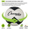 Champion Sports Challenger Soccer Ball, Size 5, Blue/White