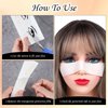 AOZUO 5Sheets Glitter Freckles Face Tattoo, Face Metallic Temporary Tattoo Stickers Eye Gold Freckles Glitter Tattoo Waterproof Makeup Accessories for Women Girls Halloween Rave Dancer Costume Parties