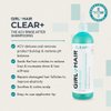 GIRL+HAIR Clear and Cleanse Set (2 x 10.1 fl oz) | Includes ACV Hair Rinse + Moisturizing Shampoo | With Apple Cider Vinegar & Tea Tree Oil | Reduces Dandruff, Moisturizes Scalp & Hair