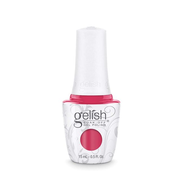 Gelish Prettier In Pink Soak-Off Gel Polish, Pink Gel Nail Polish, Pink Gel Nail Colors, Pink Nail Polish, 5 ounce