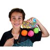 JA-RU Stretchy Ball (Pack of 3) The Original Dough Ball Fidget Toy Pack Stretchy Squishy Toys Bouncy Ball Set for Kids and Adults Soft Bounce Stress Ball Therapy Ball Doh Pull and Stretch 401-3C
