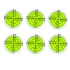 WOYISEPG 6Pcs Circular Bubble Spirit Levels RV Levelers 32mm RV Standard Levels Leveling Tools for Travel Trailer, Turntable, Phonograph, Camera, Tripod (32x7mm)