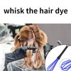 Hair Color Whisk, 5Pcs Plastic Hair Dye Cream Stirrer Mixer DIY Hairdressing Mixing Whisk for Salon Barber Hair Colour Hair Bleach
