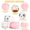 Labeol 8 inch 3Pcs Panda Pig Cat Plush Toys Set Soft Stuffed Animal Plush Pillow Cute Plushie Cuddly Plush Pillows Toys Kawaii Hugging Pillow Decoration Gift for Girl Boy Girlfriend