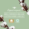 Organyc 100% Certified Organic Cotton Tampons, Cardboard Applicator, Free from Chlorine, Perfumes, Rayon and Chemicals, Regular, 16 Count