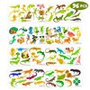 Lizard Temporary Tattoos Themed Birthday Party Supplies Favors Decorations Cute Reptile Swamp Safari Animal 96PCS Tattoos Stickers Funny for Kids Girls Boys Teens School Classroom Rewards Gifts Ideal