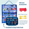 Wildkin Kids Insulated Lunch Bag for Boys & Girls, Reusable Lunch Bag is Perfect for Daycare & Preschool, Ideal Size for Packing Hot or Cold Snacks for School & Travel Lunch Bags (Heroes)