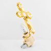 24k Gold Cross Night Light - Clear Mascot Crystal