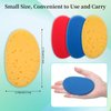 12Pcs Clay Sponges for Clay, Boyistar Ceramics Pottery Clay Sponge for Shaping and Clean Sponge with 3-Density Clay Sponge Artists Sponge for Pottery Modeling Sculpting with Mesh Bag