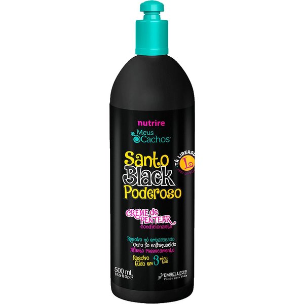NOVEX Curl Defining and Detangling Leave In Conditioners- (For ALL CURL Types) (Mystic Black 500g– Baobab Oil. Detangler, Frizz Control, FREE of Paraben, Silicones, Petrolatum)