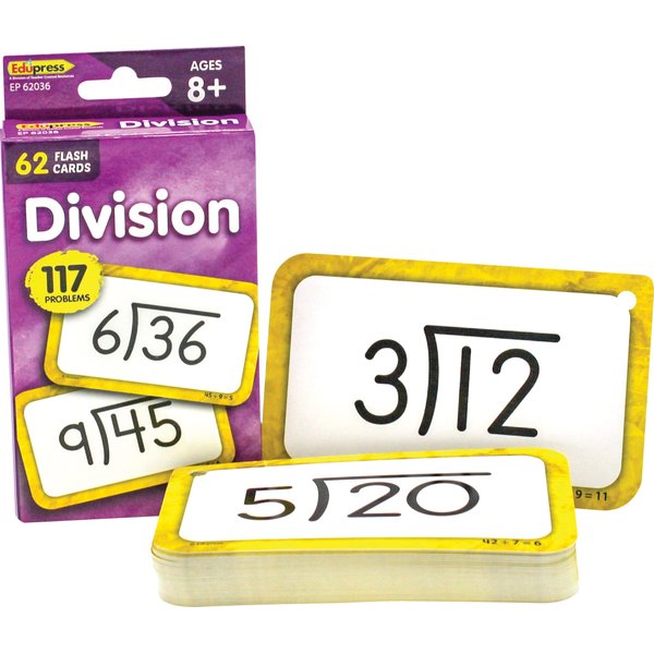 Teacher Created Resources Division Flash Cards (EP62036)