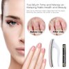 Premium Upgrade Nano Glass Nail File and Chamois Nail Buffers for Acrylic Nails / All in One Step / beUakso Natural Nail Buffer and Shine Kit