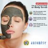 Auromere Ayurvedic Indian Healing Clay Mask for Natural Skin Care - Exfoliating Body Scrub and Facial Mask for Skin and Face Care - Mud Mask Unclogs Pores and Rejuvenates Sensitive or Oily Skin - 16oz