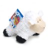 Boss Pet Plush Cuddly Sheep Shaggies with Squeaker Dog Toy