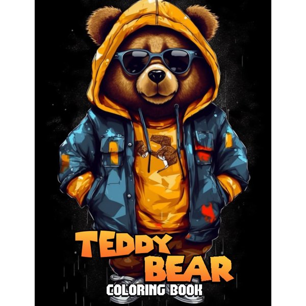 Teddy Bear Coloring Book: Celebrate the Beauty of Teddy Bears with 30 Pages of Adorable Artwork, Inviting You to Color Joyful and Heartwarming Scenes