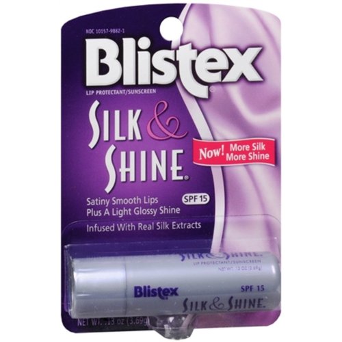 Blistex Silk & Shine Lip Moisturizer 0.13 oz Pack of 7